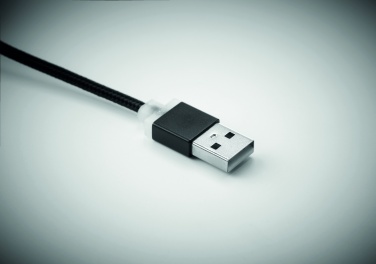 Logo trade advertising products picture of: key ring with USB type C cable Salaspils