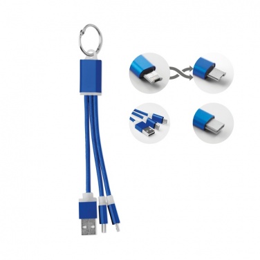 Logo trade advertising products image of: key ring with USB type C cable Salaspils