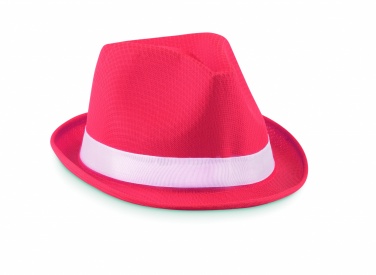 Logo trade business gifts image of: Coloured polyester hat