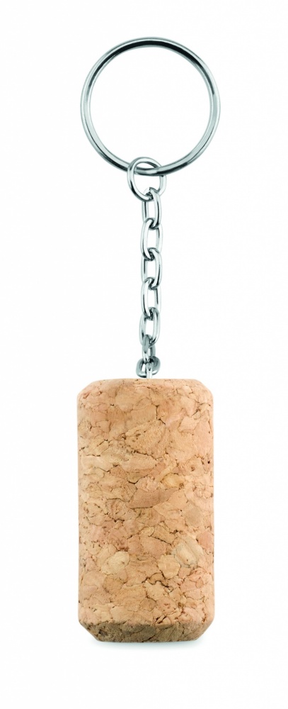 Logotrade advertising products photo of: Wine cork key ring Sigulda