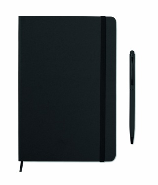 Logotrade promotional merchandise image of: A5 notebook w/stylus 72 lined
