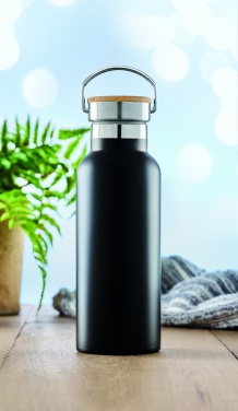 Logo trade advertising product photo of: Double wall flask 500 ml