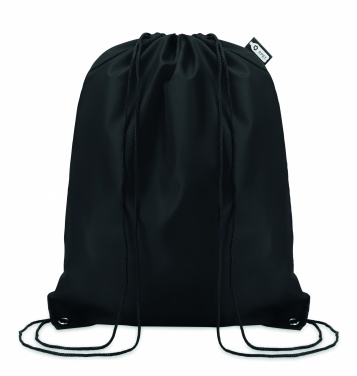 Logotrade promotional item image of: 190T RPET drawstring bag
