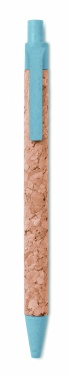 Logotrade promotional item picture of: Cork/ Wheat Straw/ABS ball pen