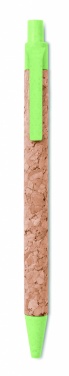 Logotrade corporate gifts photo of: Cork/ Wheat Straw/ABS ball pen