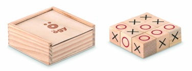 Logotrade promotional gift image of: Wooden tic tac toe