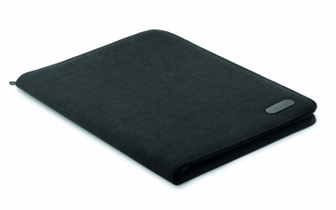 Logo trade promotional gifts image of: A4 conference folder zipped