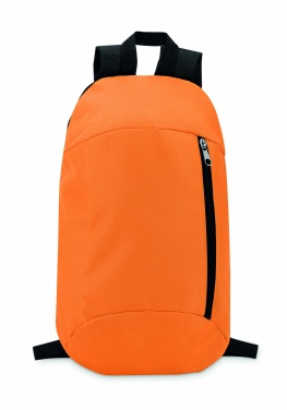 Logo trade promotional merchandise photo of: Backpack with front pocket