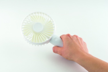 Logo trade promotional merchandise image of: USB desk fan with stand 