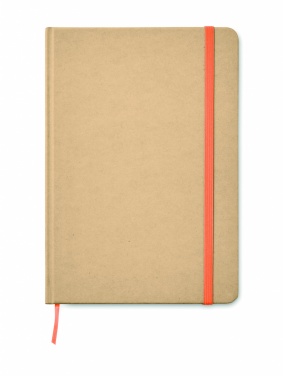 Logotrade promotional gift image of: A5 recycled notebook 80 lined