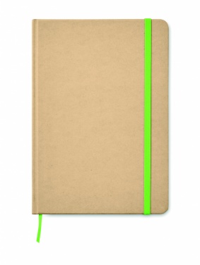 Logotrade promotional merchandise picture of: A5 recycled notebook 80 lined