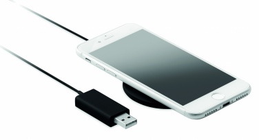 Logo trade promotional items image of: Ultrathin wireless charger 10W