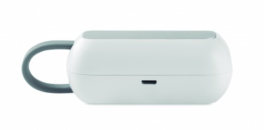 Logo trade promotional merchandise picture of: TWS wireless charging earbuds