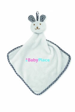 Logo trade promotional items image of: Plush rabbit design baby towel