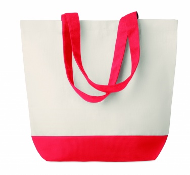 Logotrade promotional giveaway image of: Canvas beach bag 280gr/m2