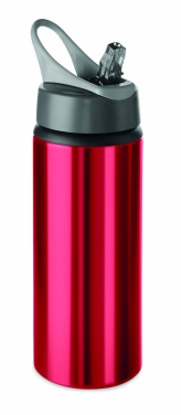 Logo trade promotional giveaways image of: Aluminium bottle 600 ml