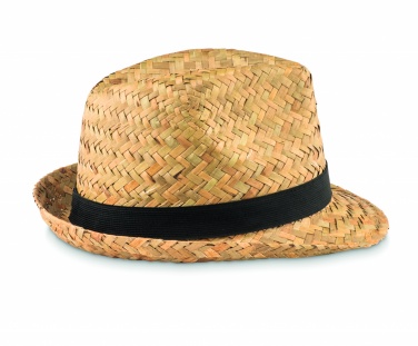 Logo trade promotional merchandise image of: Natural straw hat