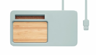 Logo trade promotional giveaway photo of: Wireless charging organizer10W