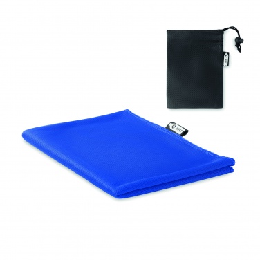 Logo trade business gift photo of: RPET sports towel and pouch