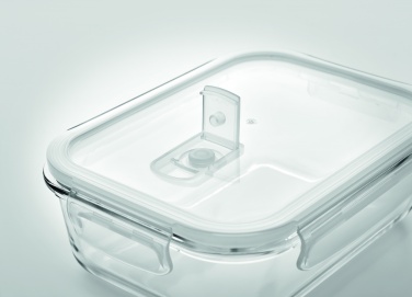 Logo trade promotional items picture of: Glass lunchbox & PP lid 900ml