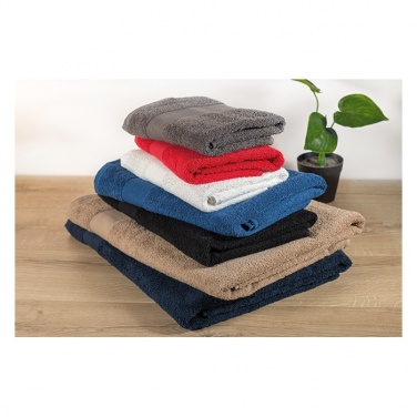 Logo trade corporate gift photo of: Towel organic cotton 100x50cm
