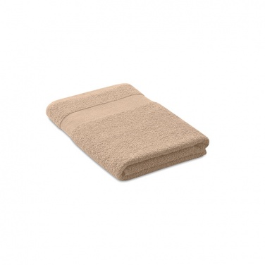 Logo trade promotional merchandise image of: Towel organic cotton 140x70cm