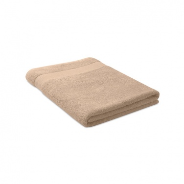 Logo trade promotional items image of: Towel organic cotton 180x100cm