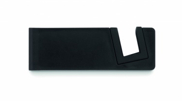 Logo trade promotional products image of: Phone holder bamboo fibre/PP