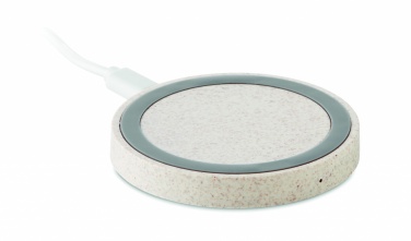 Logo trade promotional items picture of: Wheat straw/ABS charger 5W