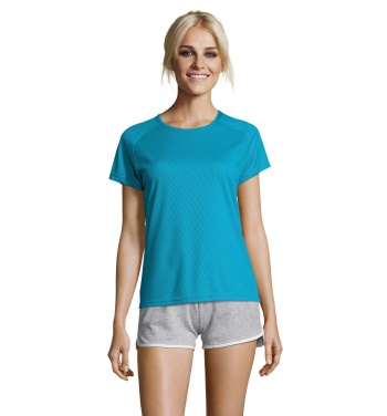 Logotrade promotional giveaway picture of: SPORTY WOMEN T-SHIRT POLYES