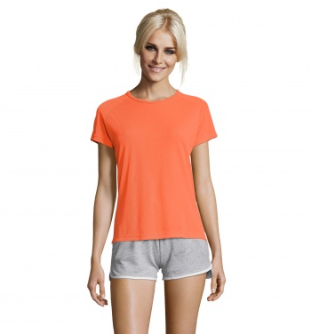 Logotrade promotional item picture of: SPORTY WOMEN T-SHIRT POLYES