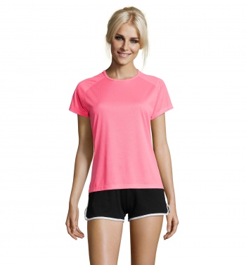 Logotrade promotional giveaway image of: SPORTY WOMEN T-SHIRT POLYES