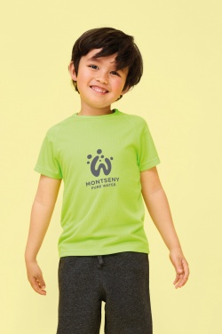 Logo trade promotional giveaways image of: SPORTY KIDS T-SHIRT SPORT