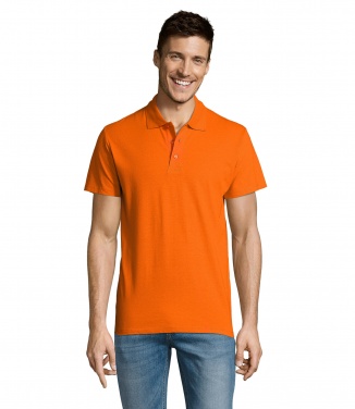 Logo trade promotional giveaways picture of: SUMMER II MEN Polo 170g