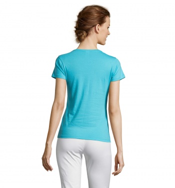 Logo trade corporate gifts image of: MISS WOMEN T-SHIRT 150g