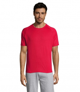 Logo trade promotional merchandise image of: SPORTY MEN T-Shirt