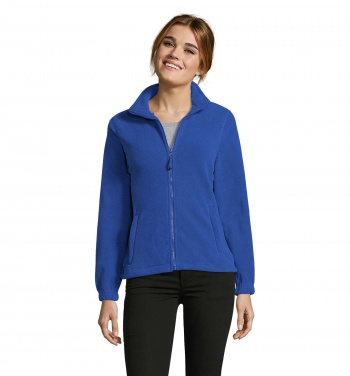 Logotrade promotional item picture of: NORTH WOMEN ZIPPED FLEECE