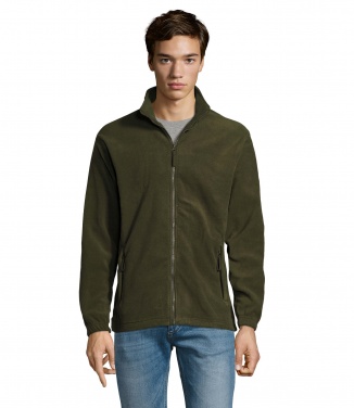 Logo trade promotional products picture of: NORTH Zipped Fleece Jacket