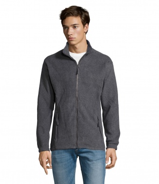Logo trade promotional products picture of: NORTH Zipped Fleece Jacket
