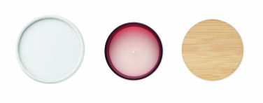 Logo trade promotional giveaways picture of: Plant based wax candle 120 gr