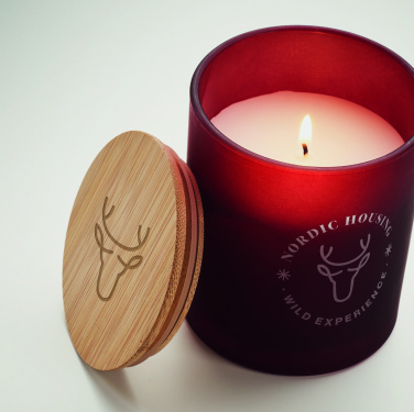 Logotrade promotional items photo of: Plant based wax candle 200 gr