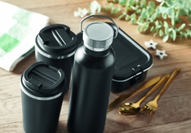 Logo trade promotional products picture of: Stainless steel double wall set