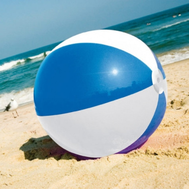 Logo trade corporate gifts picture of: Bicolour beach ball KEY WEST