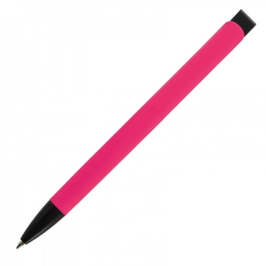 Logotrade business gift image of: Metal ballpen soft touch BRESCIA