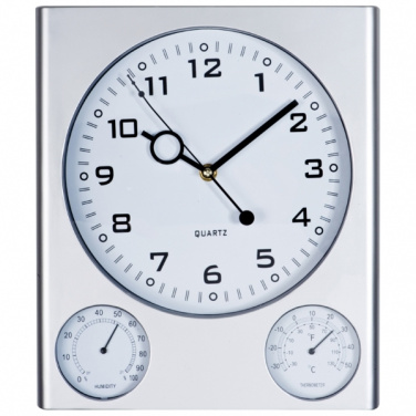 Logotrade corporate gift image of: Plastic wall clock DEN HAAG