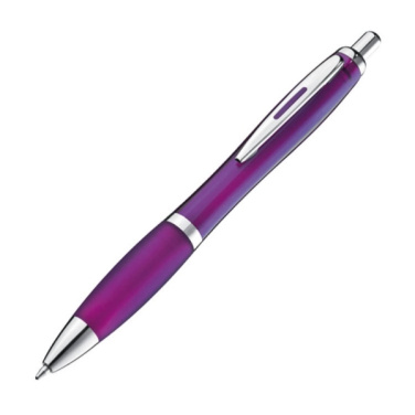 Logo trade promotional giveaway photo of: Plastic ballpen MOSCOW