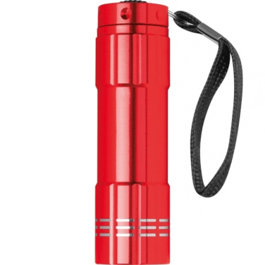 Logo trade promotional items picture of: 6 COB metal torch MONTARGIS