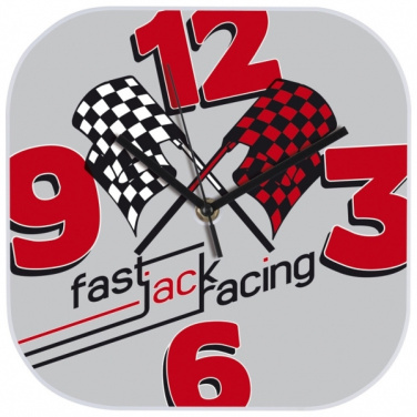 Logo trade promotional gifts picture of: Wall clock with all over clock face BEL AIR