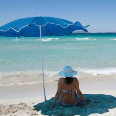 Logotrade promotional gift picture of: Beach umbrella FORT LAUDERDALE