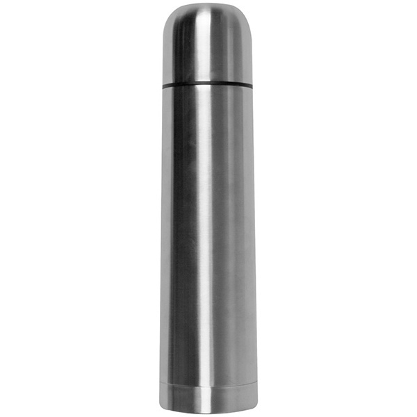 Logo trade advertising products image of: Stainless steel isolating flask VIRGINIA BEACH 100 ml